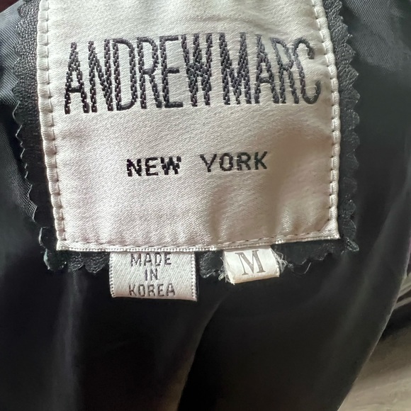 90s black leather jacket - Picture 4 of 4